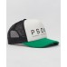 Nena Pasadena Global Cap Wht/Green/Blk