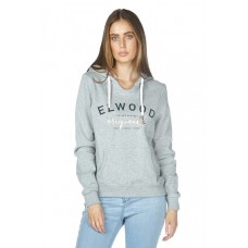 Elwood Columbus Womens Pullover Hoodie Grey