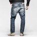 G-Star 3301 Slim Trash Destroy Rise Denim