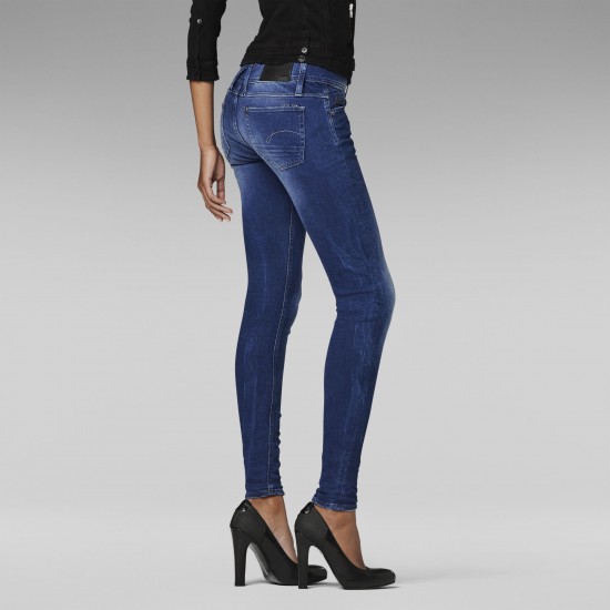 G-Star Lynn Skinny WMN DK Aged Metrix