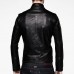 G-Star MFD Leather Jacket-Black