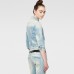 G-Star Midge Dumont Cropped JKT WMN LT Aged Destroy