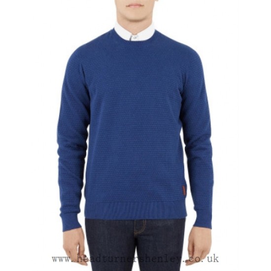 Ben Sherman Knit in Marine Marl