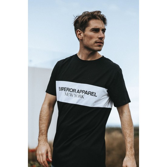 Emperor Bari Tee Black/White