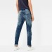 G-Star New Arc 3D BTN Low Boyfriend Dk Aged Antic Wmn