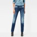 G-Star Midge Saddle Mid Straight Jean Wmn Dk Aged