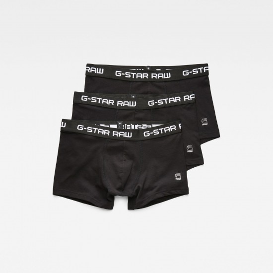 G-Star Classic Trunk 3 pack Black/Black/Black
