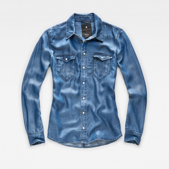 G-Star Tacoma Shirt Wmn Med Aged