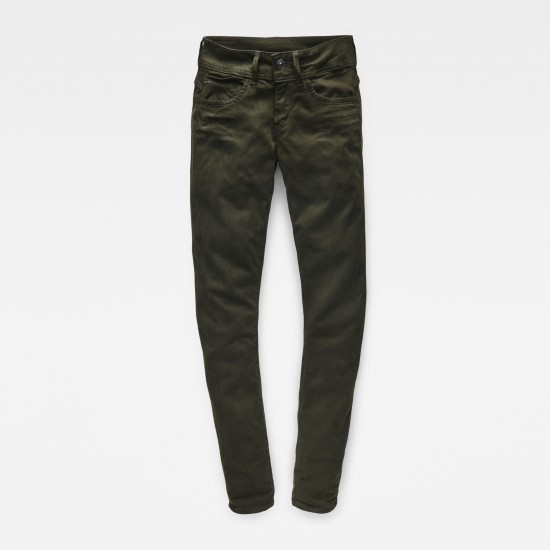 G-Star Lynn Mid Skinny Asfalt