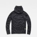 G-Star Strett Slim Hooded Zip Thru Black