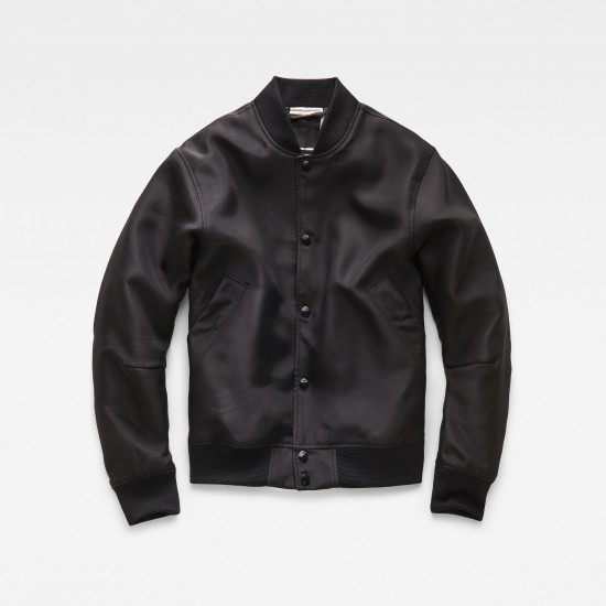 G-Star Deline Boyfriend Bomber Black