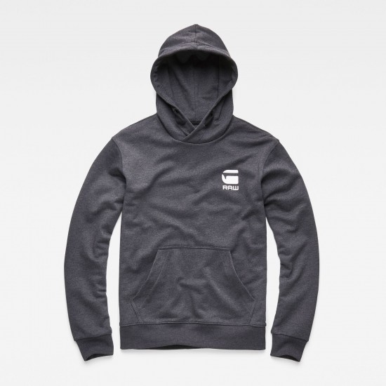 G-Star Doax Hooded Sweater Black Heather