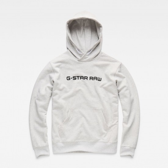 G-Star Loaq Hooded Sweater White Heather