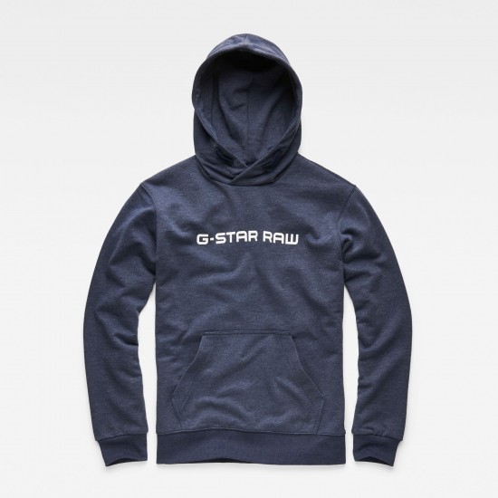 G-Star Loaq Hooded Sweater Sartho Blue