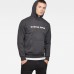 G-Star Loaq Hooded Sweater Dark Black Heather