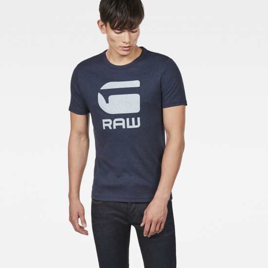 G-Star Drillon Tee Sartho Blue HTR