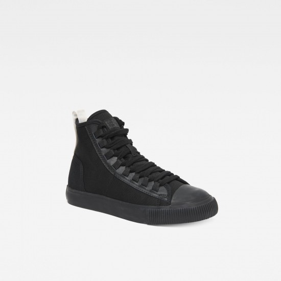 G-Star Scuba II Mid Sneaker Black WMN
