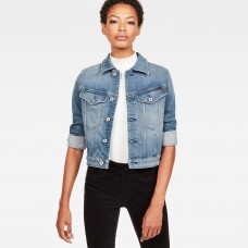 G-Star 3301 Classic Denim Jacket Medium Aged Destroy 