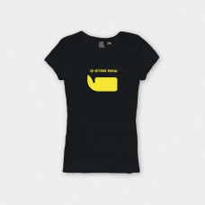 G-Star Seli Slim Tee WMN DK Black