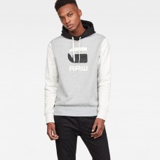 G-Star Graphic 19 Core Hood Grey Heather