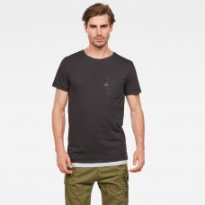 G-Star Muon Pocket Tee Dk Black