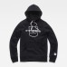 G-Star Graphic 33 Core Hooded Sweat Dk Black