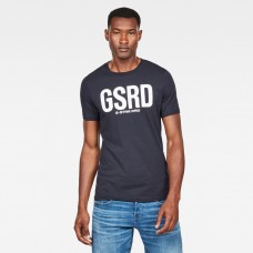 G-Star Graphic 5 Slim Tee Mazarine Blue