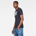 G-Star Graphic 5 Slim Tee Mazarine Blue