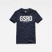 G-Star Graphic 5 Slim Tee Mazarine Blue