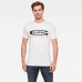 G-Star Graphic 4 Slim Tee White