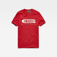 G-Star Graphic 4 Slim Tee Dk Baron