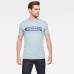 G-Star Graphic 4 Slim Tee Ash Blue