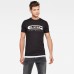 G-Star Graphic 4 Slim Tee Dk Black
