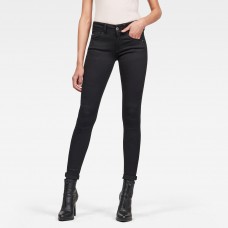 G-Star Lynn Mid Super Skinny Pitch Black