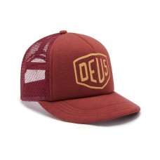 Deus Ex Machina Jersey Shield Trucker Henna