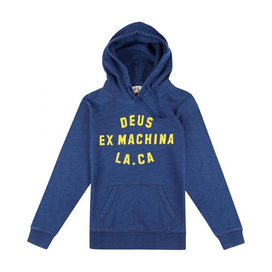 Deus Ex Machina Laca Indigo Hoodie