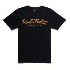 Deus Ex Machina Second Base Tee Black