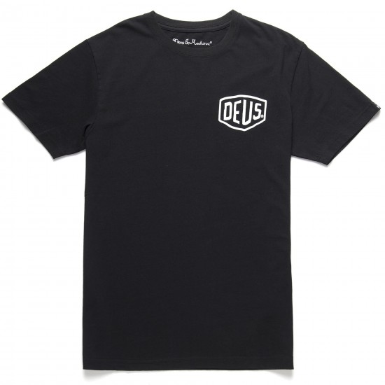 Deus Milano Address Tee Black