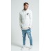 Sik Silk Space Dye Overhead Hoodie Cream