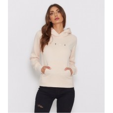 Nena Pasadena Golden Era Hooded Sweater Soft Pink Wmn