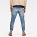 G-Star 3301 Straight Tapered Worn in Blue faded