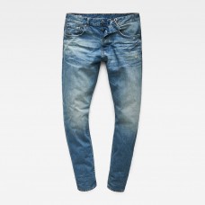G-Star 3301 Straight Tapered Worn in Blue faded