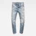 G-Star Arc 3D Slim Jean Faded Mineral Destroy