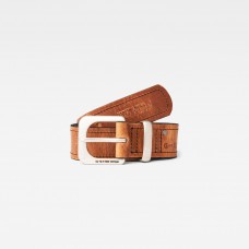 G-Star Drego Belt Natural/Antic Silver