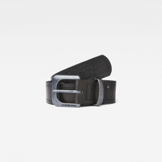 G-Star Drego Belt Dk Black/ Black Metal