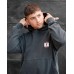 Future Youth Signal Drop Shoulder Hoodie Pigment Black