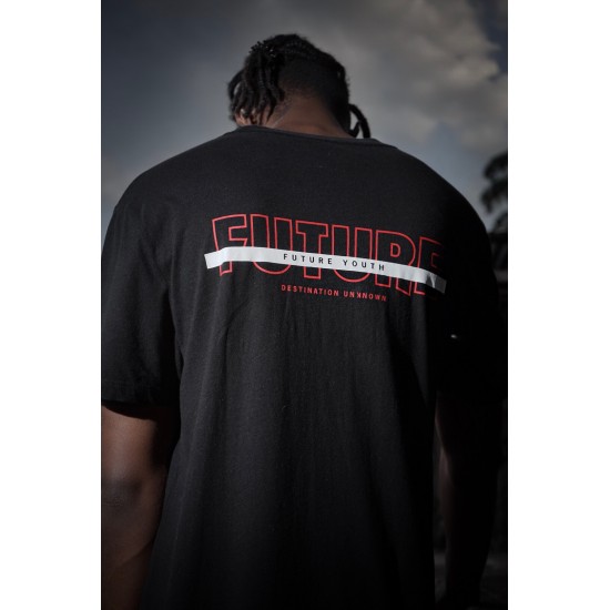 Future Youth Unknown Relaxed Fit Tee Black