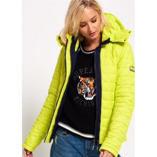 Superdry Hooded Box Quilt Fuji Jacket