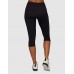 Jaggad Classic 3/4 Panel Legging Black
