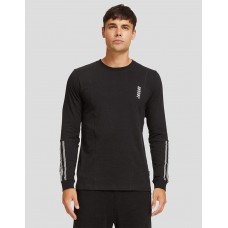 Jaggad Quebec Long Sleeve Tee Black